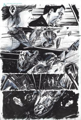 Brian Thies | Star Wars Legacy Issue 08 Page 08 | Splash Page