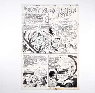 Frank Robbins Vince Colletta Invaders #1 pg.15 Art | Bruneau & Co. Auctioneers