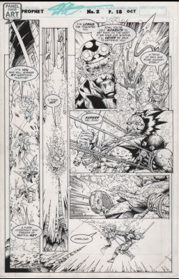 Stephen Platt | Prophet 2 Page 18 | Panel Page Art