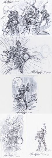 Felipe Massafera | Cosmic Ghost Rider #1 (7 Cover Prelim Images) | Romitaman