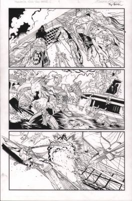Jay Leisten | Predator Kills the Marvel Universe #4 P.1 - Doc Ock & Doctor Strange - Signed - 2025 | Anthony’s Comic Book Art