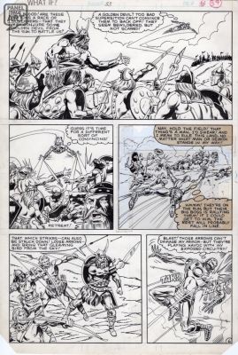 Don Perlin | What If 33 Page 6, | Panel Page Art