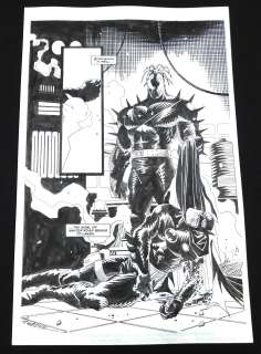Original Comic Art DC Batman Grendel II Devil‘s Bones Page #48