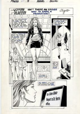 Paul Abrams Maria Beccari | Mantra Spear of Destiny - 1995 Ultraverse / Malibu Issue 1 Page 14 | Catskill Comics