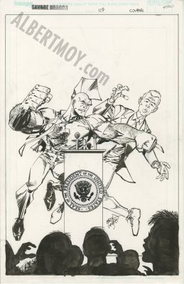 Erik Larsen | Savage Dragon Issue 119 | Albert Moy