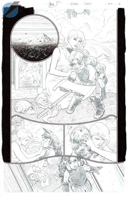 Hayden Sherman | Absolute Wonder Woman Issue 10 Page 6 | Felix Comic Art