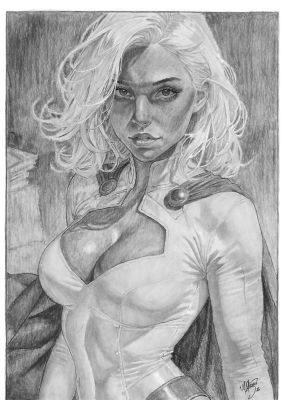 Wesley Oliveira | Emma Frost Original Art | Raremarq (Buy It Now)
