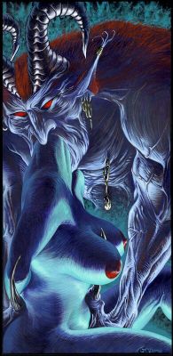 Denis Grrr | Blue Devil | 2DGalleries