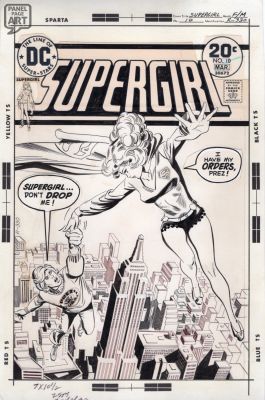 Bob Oksner | Supergirl 10 Cover | Panel Page Art