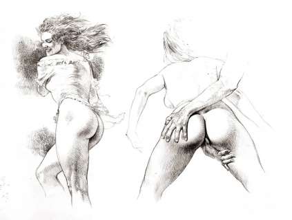 Paolo Eleuteri Serpieri Druuna studio a china | Little Nemo