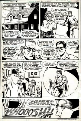 Dave Hunt, Kurt Schaffenberger | Superboy #7 P 8 (Clark Kent, Superboy, Ma & Pa Kent!) 1980 | Romitaman