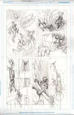 Juan Ferreyra | Absolute Superman Issue 16 Page 02 Pencils | ComiConArt