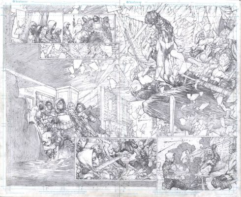 Ed Benes | The Darkness Issue 01 Page 21 And 22 | ComiConArt