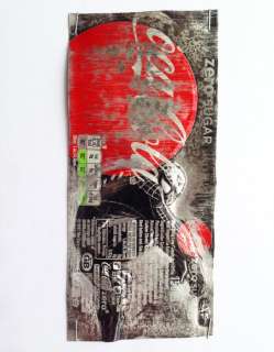 Original Artwork By Chris Duncan - Black Spiderman on Coke Zero Can - 2018 | Catawiki