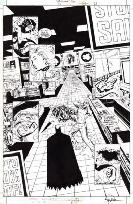 BATMAN: GOTHAM KNIGHTS 12 Pg 21 ROGER ROBINSON Original Comic Art Signed | eBay US