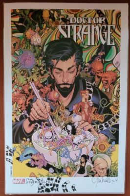 MARVEL DOCTOR STRANGE CHRIS BACHALO ORIGINAL ART SKETCH POSTER PRINT | eBay US (Buy It Now)