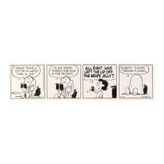 Charles Schulz Peanuts Daily Comic Strip with Linus and Lucy, Dated 2-23-1987 | misc / divers
