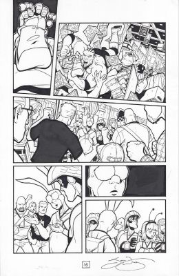 Sean Wang | The Tick’s Comic Con Extravaganza Issue 01 Page 16 | Splash Page