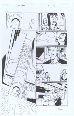 Jason Howard | Astounding Wolfman Issue 4 Page 03 | Splash Page