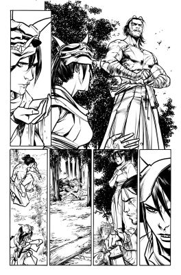 Juan Castro | Batgirl Issue 18 Page 15 | ComiConArt