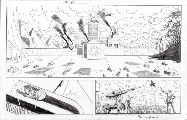 Mark Pennington | Unknown Comic Page By Mark Pennington | TDArt