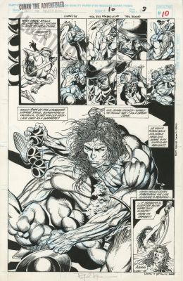 Rafael Kayanan | Conan the Adventurer Issue 10 Page 8 | Albert Moy