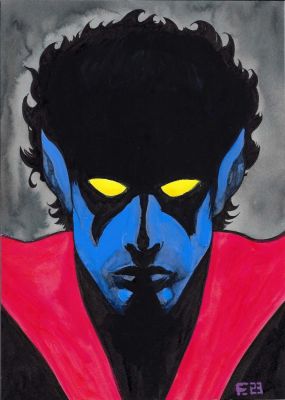 Frazer Irving | Nightcrawler Painted Headshot | TDArt