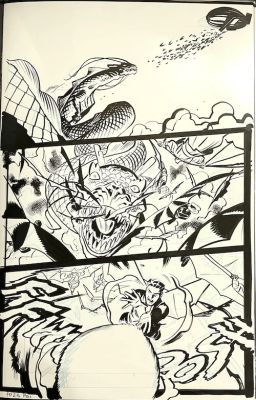 Chris Samnee | Fire Power Issue #23, page 1 Original Art | Chris Samnee