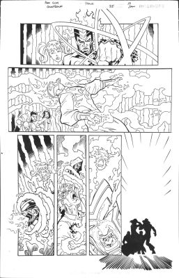 Countdown #25, pg 19 Ron Lim & Jimmy Palmiotti – Original Art | PaperFilms