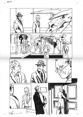 Jacob Phillips | The Peril of the Brutal Dark: an Ezra Cain Mystery Issue 01 Page 24 | Splash Page