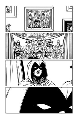 Diego Olortegui | Jsa Issue 19 Page 01 | ComiConArt