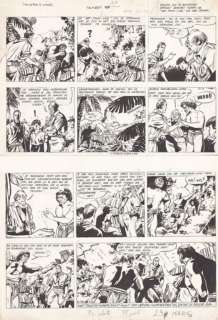 Paape. Planche n°11 de Valhardi 15 | BDEnchères