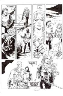 Xavier. Planche originale Conquistador | BDEnchères