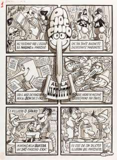 Jacovitti Benito - "Pinocchio alla Jacovitti", 1977 | Urania Casa d’Aste