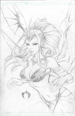 Joe Benitez | Soulfire V3 8 Cover - Aspen Comics | TDArt