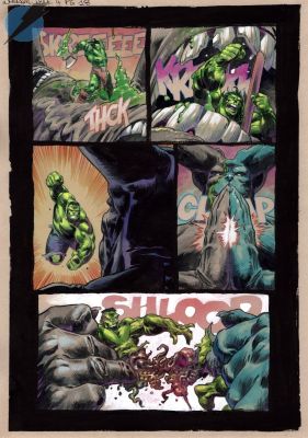 Nic Klein | The Infernal Hulk Issue 4 Page 18 | Felix Comic Art