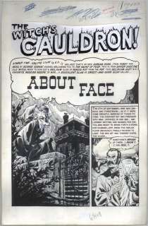 237: Graham Ingels About Face Haunt #27 comic art | Russ Cochran