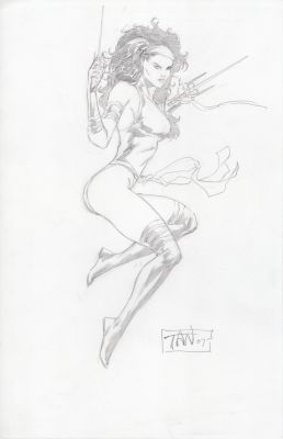Billy Tan | Elektra Pinup | TDArt