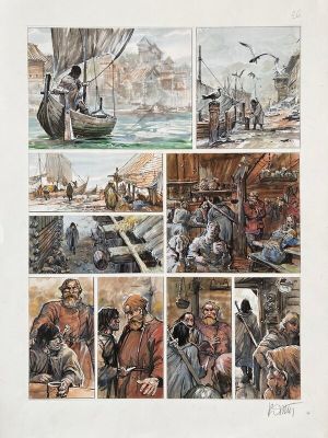 Grzegorz Rosinski - Thorgal - La Bataille d‘Asgard - Planche 26