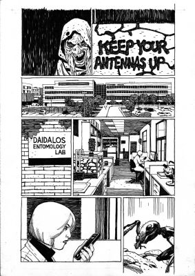 Gabriel H. Walta | Creepshow Vol. 4 #2 P. 1 | The Green Room