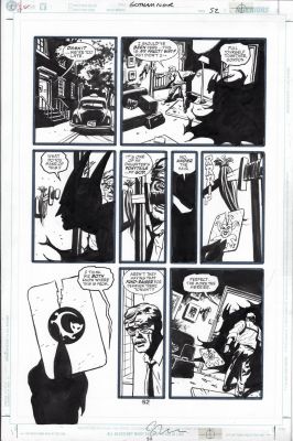 Sean Phillips | Batman Gotham Noir (2001) Issue 01 Page 52 | Splash Page