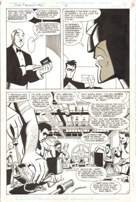 Brad Rader | Batman Adventures #4 P 21 Semi-Splash ( Batman & Robin!) | Romitaman