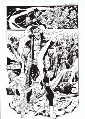 Paul Davidson – Namor – 7p28 – 2025 | Berserker Art