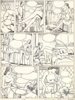 Milo MANARA (né en 1945) - lot 56 - Le Déclic - Une femme sous influence