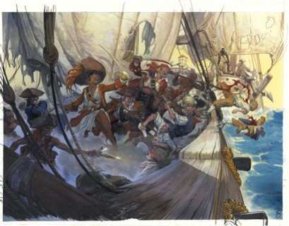 Ronan TOULHOAT (né en 1984) - lot 93 - Abordage