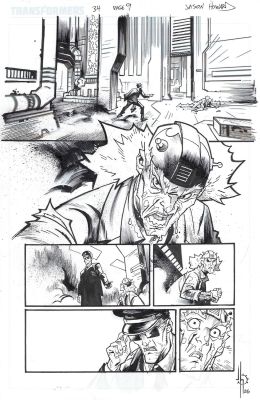 Jason Howard | Transformers (2023 Image) Issue 34 Page 09 | Splash Page