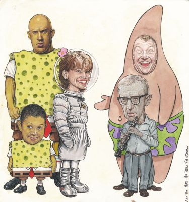 Drew Friedman | M. Night Shyamalan’s Proposal for the… | Galerie Laqua