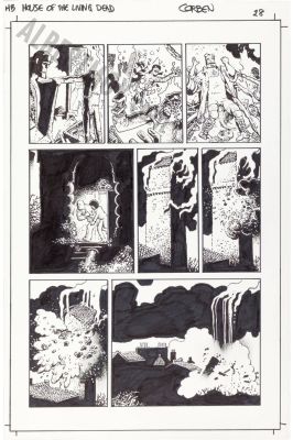 Richard Corben | Hellboy: House of the Living Dead Issue 1 Page 28 | Albert Moy