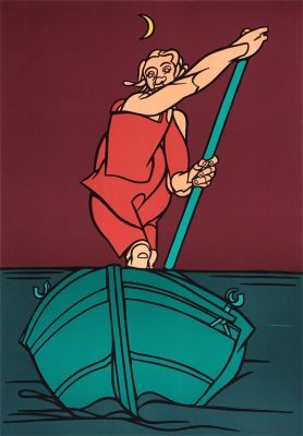 Valerio Adami. Blue Danube | FieldArts