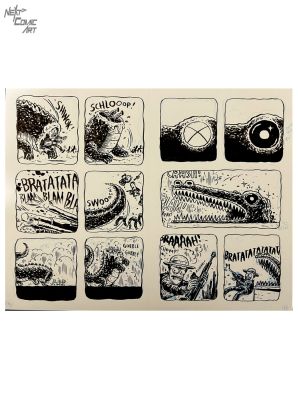 Manix Abrera | Realligator #1 Pgs 18 & 19 Issue 1 Page 18 And 19 | Next Comic Art